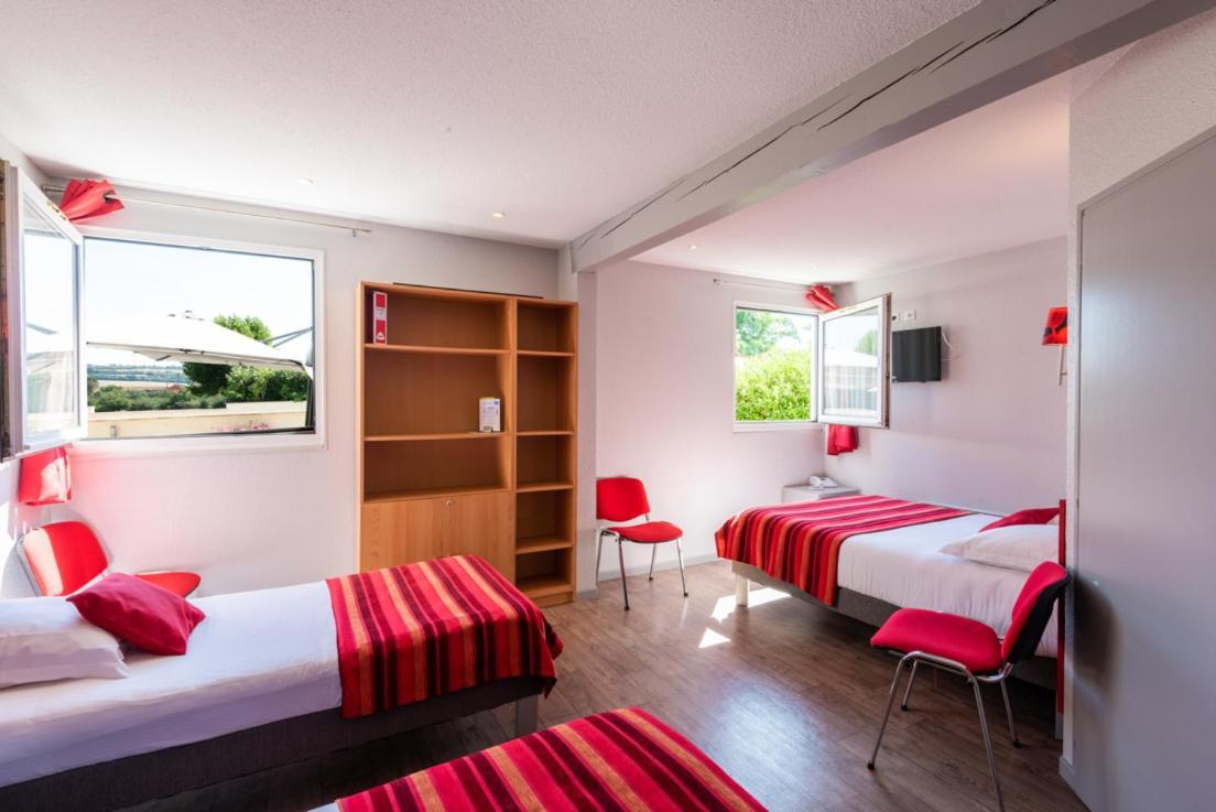 Les Orchidees , Hotel & Restaurant Verdun-sur-Meuse Rum bild