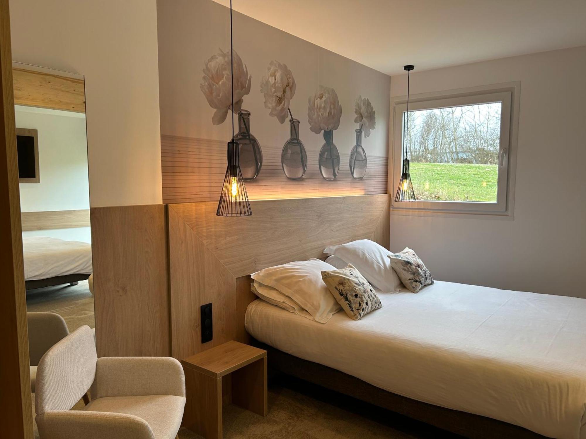 Les Orchidees , Hotel & Restaurant Verdun-sur-Meuse Exteriör bild