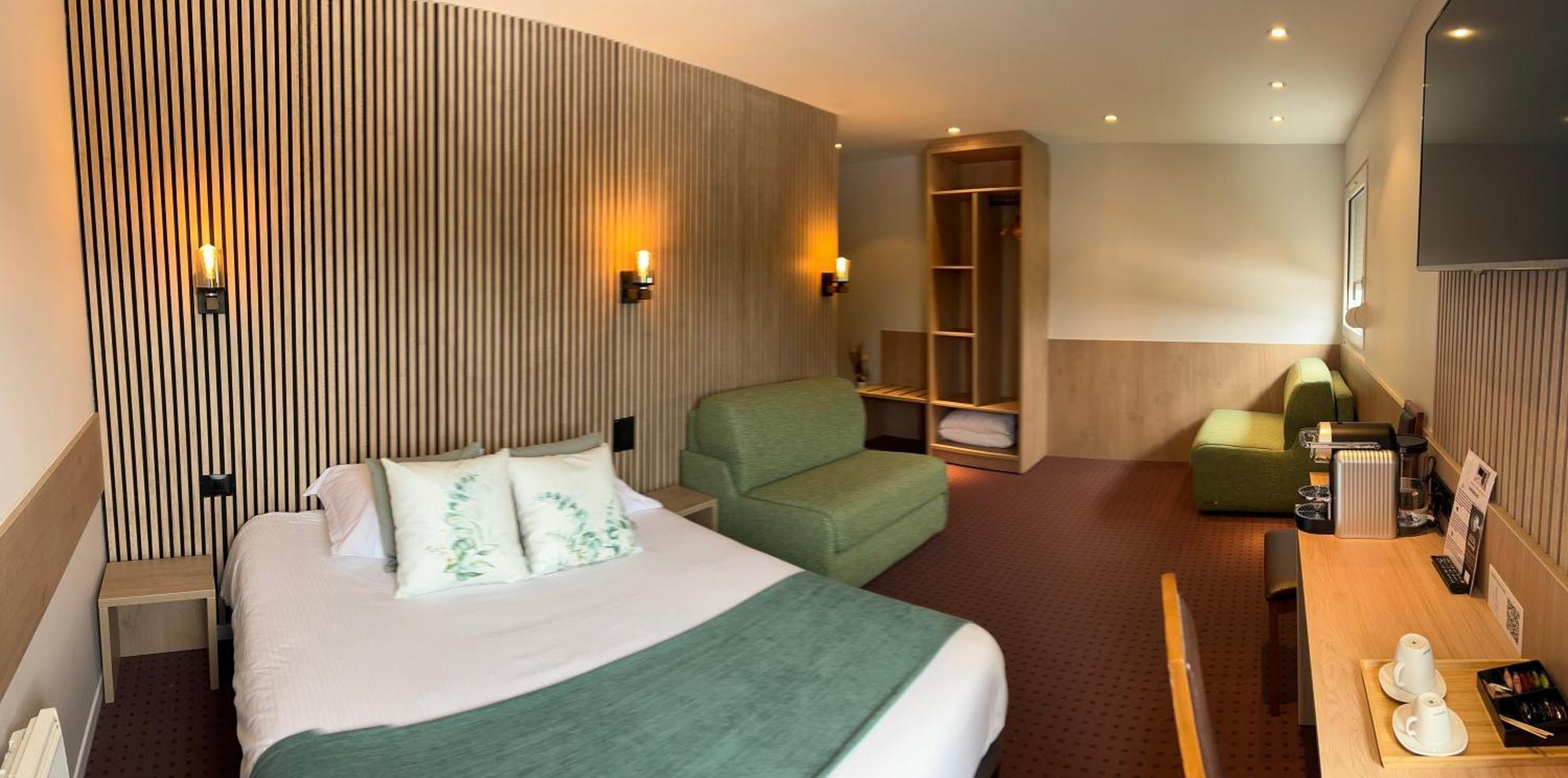 Les Orchidees , Hotel & Restaurant Verdun-sur-Meuse Exteriör bild