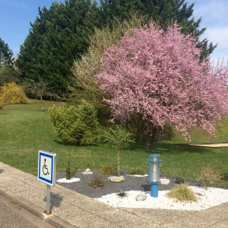Les Orchidees , Hotel & Restaurant Verdun-sur-Meuse Exteriör bild